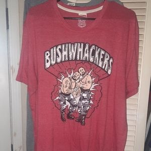 Wwe homage xl Bushwhakers shirt